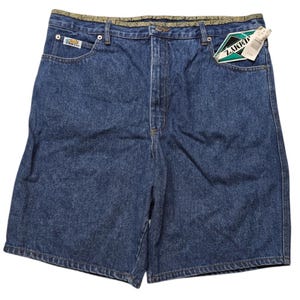 Vintage 1990s NWT Jimmy&#39;z Denim Shorts Medium Wash Jeans Mens Size 38 Deadstock