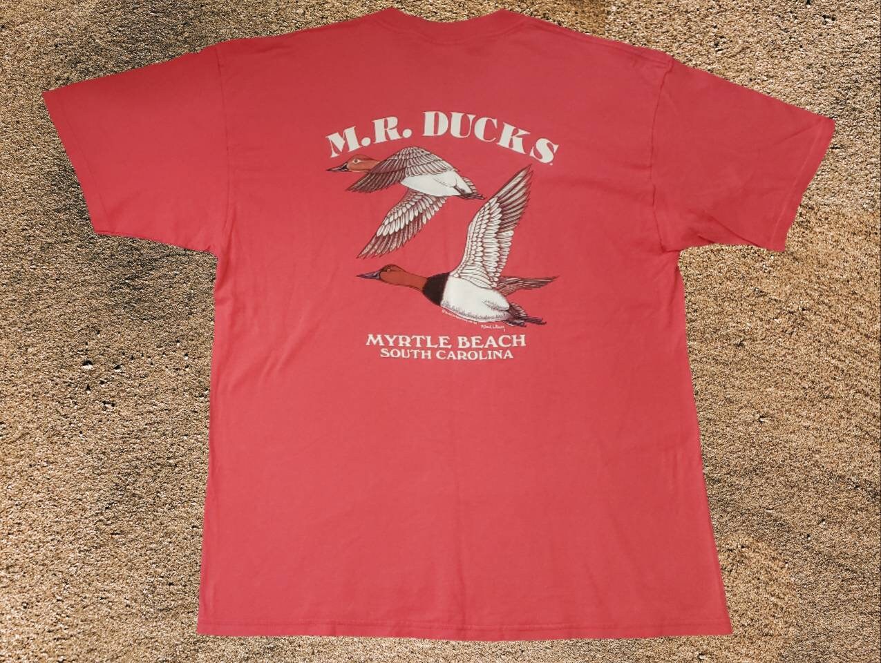 Vintage 1990s M.R. Ducks Tshirt Single Stitch Duck Graphic | Etsy