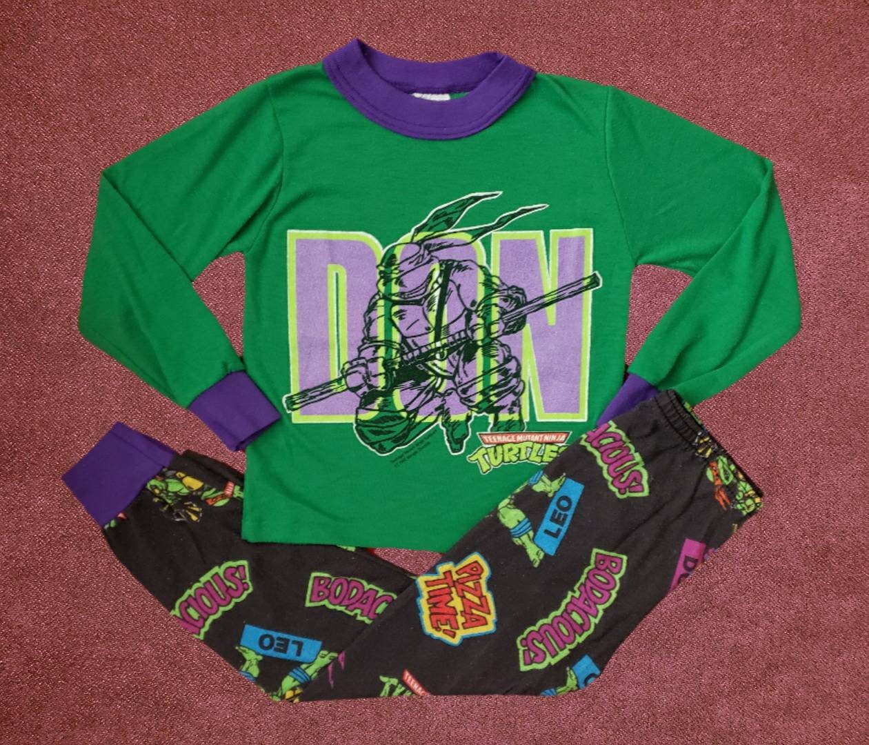 Teenage Mutant Ninja Turtles Boys Onesie | Kids All in One Sleepsuit  Pyjamas | Want a Pizza This? PJs | TMNT Nightwear Pajama