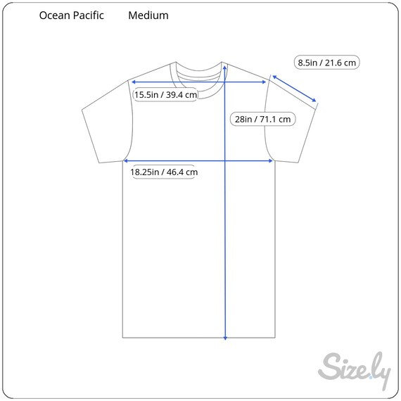 Vintage 1990s Ocean Pacific Tshirt Layered Collar… - image 7