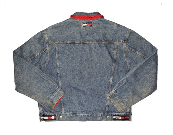 Vintage 1990s Tommy Hilfiger Jeans Denim Jacket F… - image 2