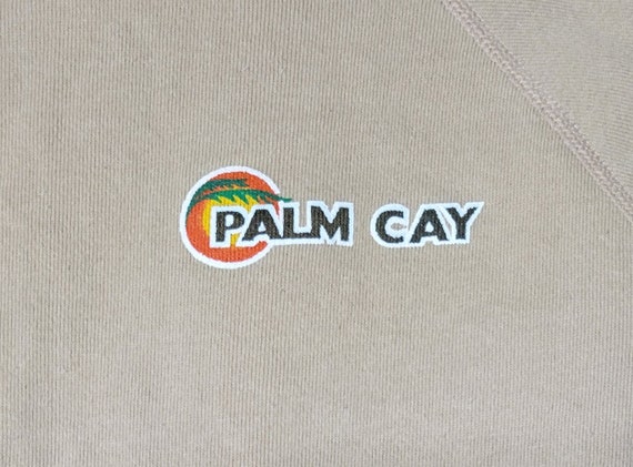 Vintage 1980s Palm Cay Bahamas Sweatshirt Hanes R… - image 3