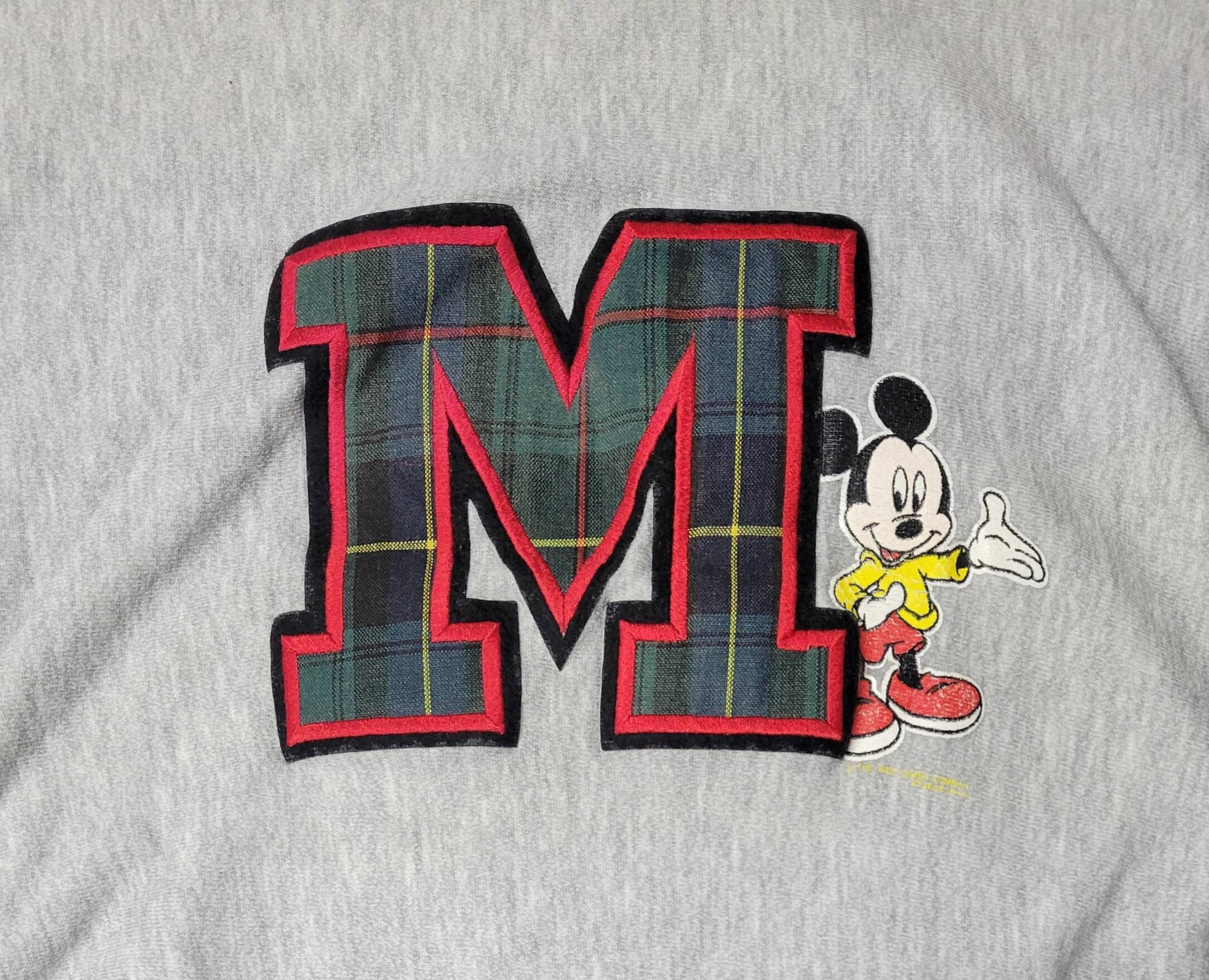 Vintage 1980s Champion Mickey Mouse Sweatshirt Reverse Weave Warm