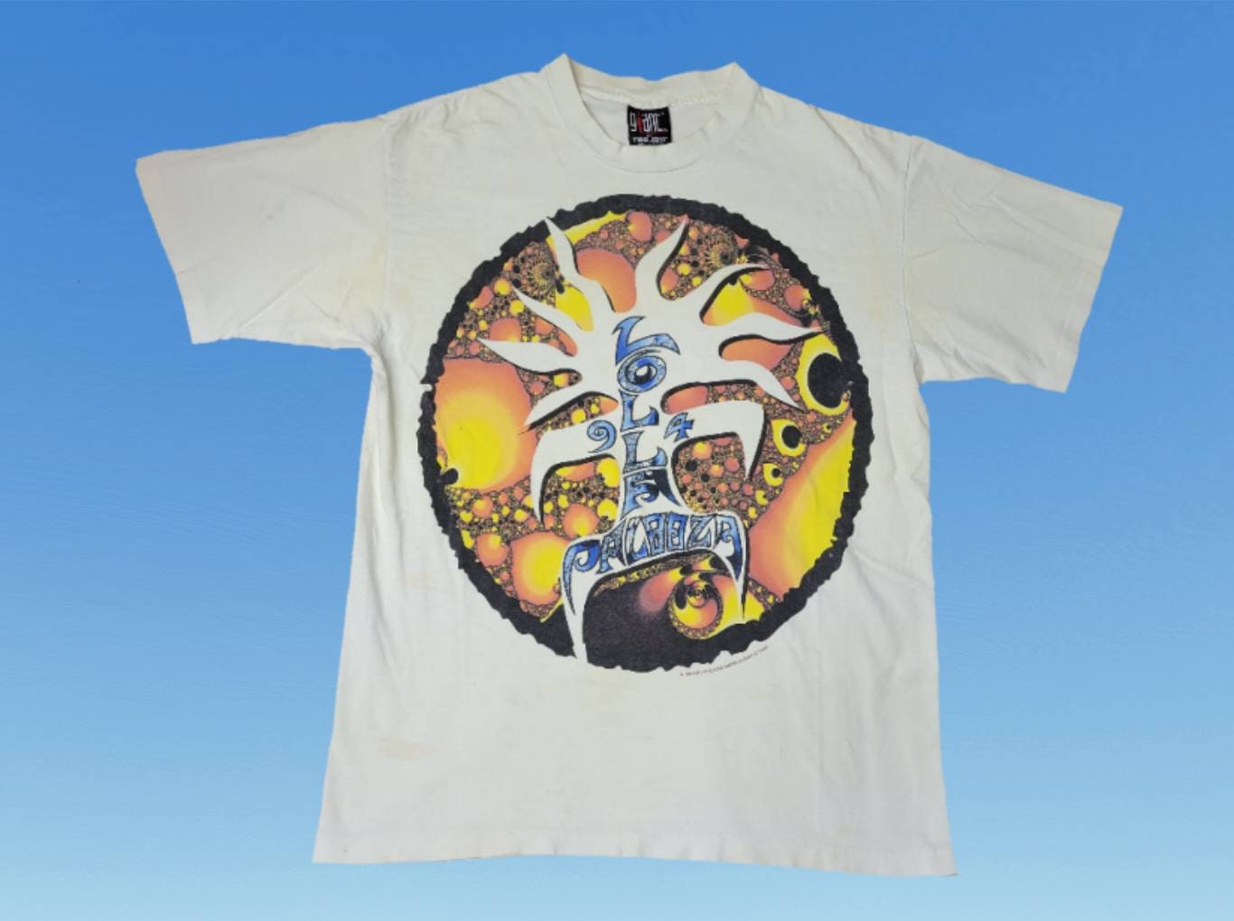 Vintage 1990s Giant Lollapalooza Tshirt Single Stitch 1994 - Etsy