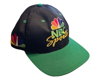 Vintage 1990s NBC Sports Snapback Hat Sports Specialties  display picture 2
