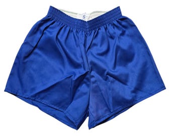 Vintage 1970s Womens Gym Shorts NWOT Merrygarden Blue Jogging Running Size Small Made in USA