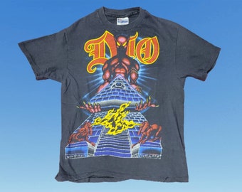 DIO Tシャツ：ロニー・ジェイムス・ディオ ヘビーメタル ロックTシャツ 