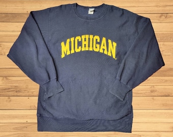 Vintage 1990s Champion University of Michigan Reverse Weave