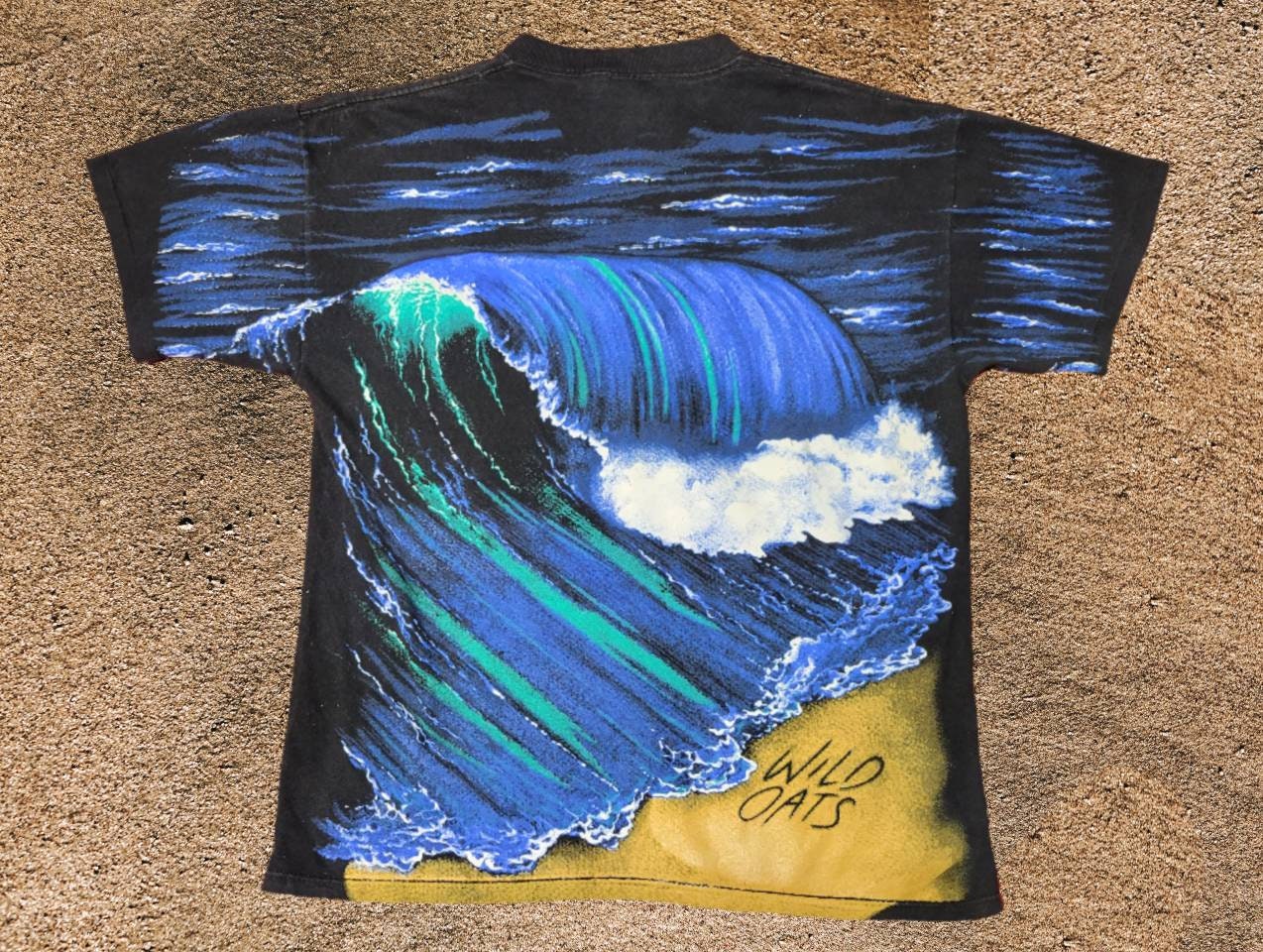 Crashing waves hoodie tee clearance