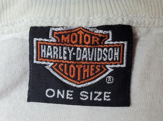 Vintage 1990s Harley Davidson Sweatshirt Logo Cre… - image 6
