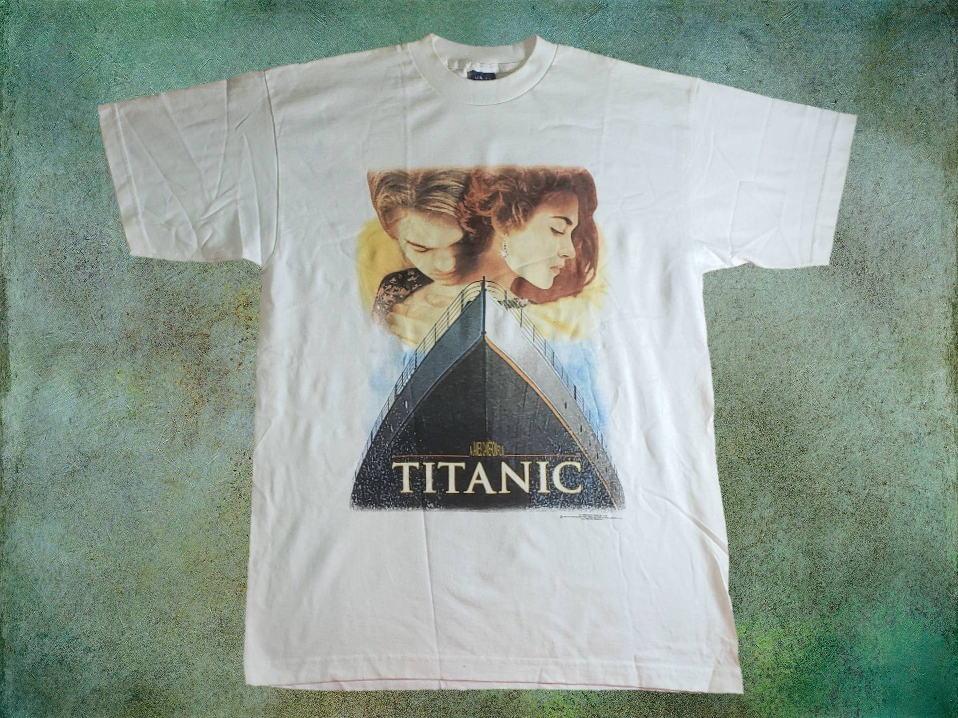 Vintage 1990s Titanic Tshirt US T's 707 Movie Graphic - Etsy