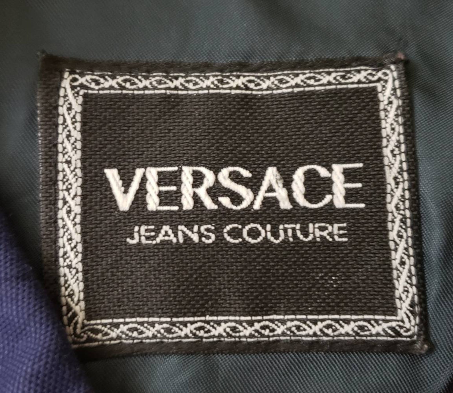 Vintage 1990s Versace Jeans Couture Jacket All Over Car Auto | Etsy