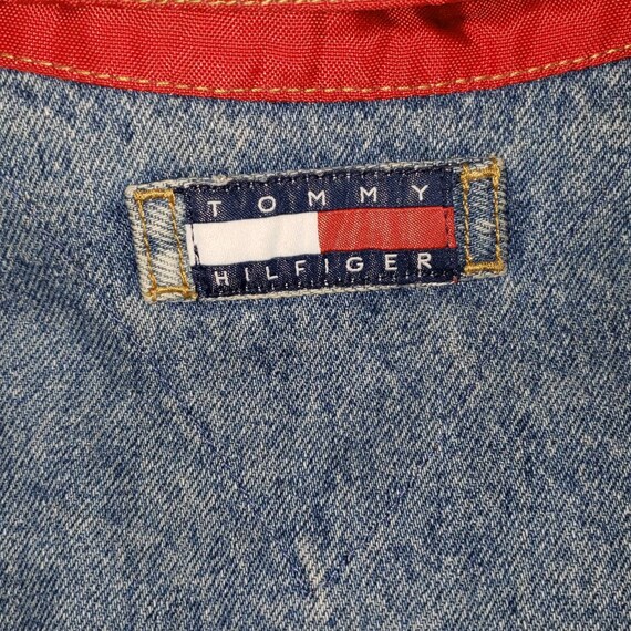 Vintage 1990s Tommy Hilfiger Jeans Denim Jacket F… - image 7