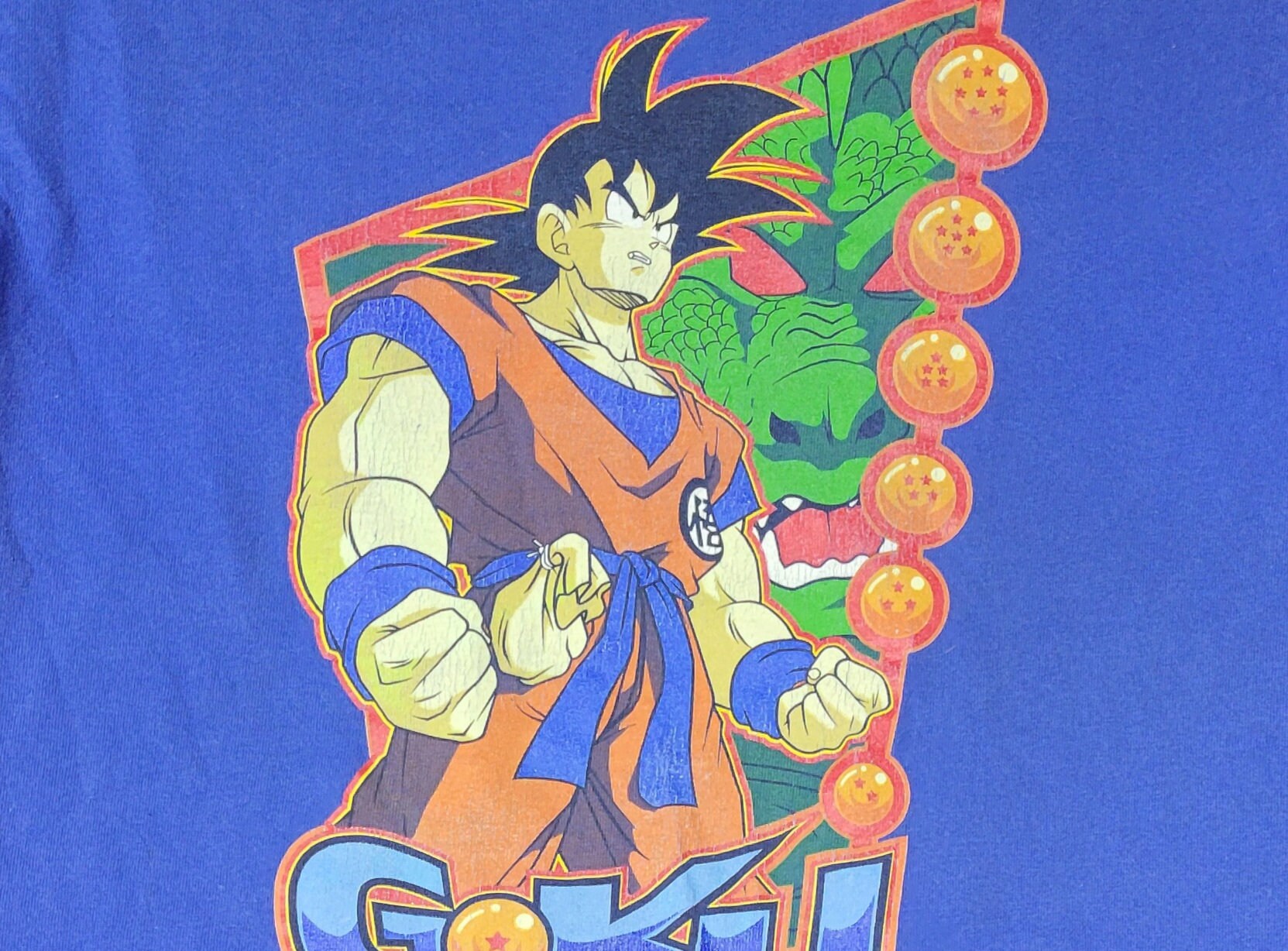 00s DRAGONBALL Z 孫悟空 Anime Tシャツ L Vintage Dragon Ball