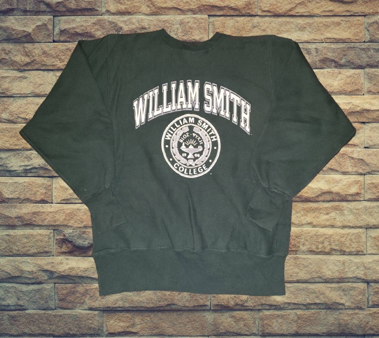 Vintage 90s Champion SMITH COLLEGE スウェット Vintage 1990s Champion Reverse Weave William Smith College