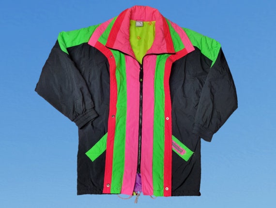 Vintage 1990s Ocean Pacific Jacket Full Zip Snap … - image 1