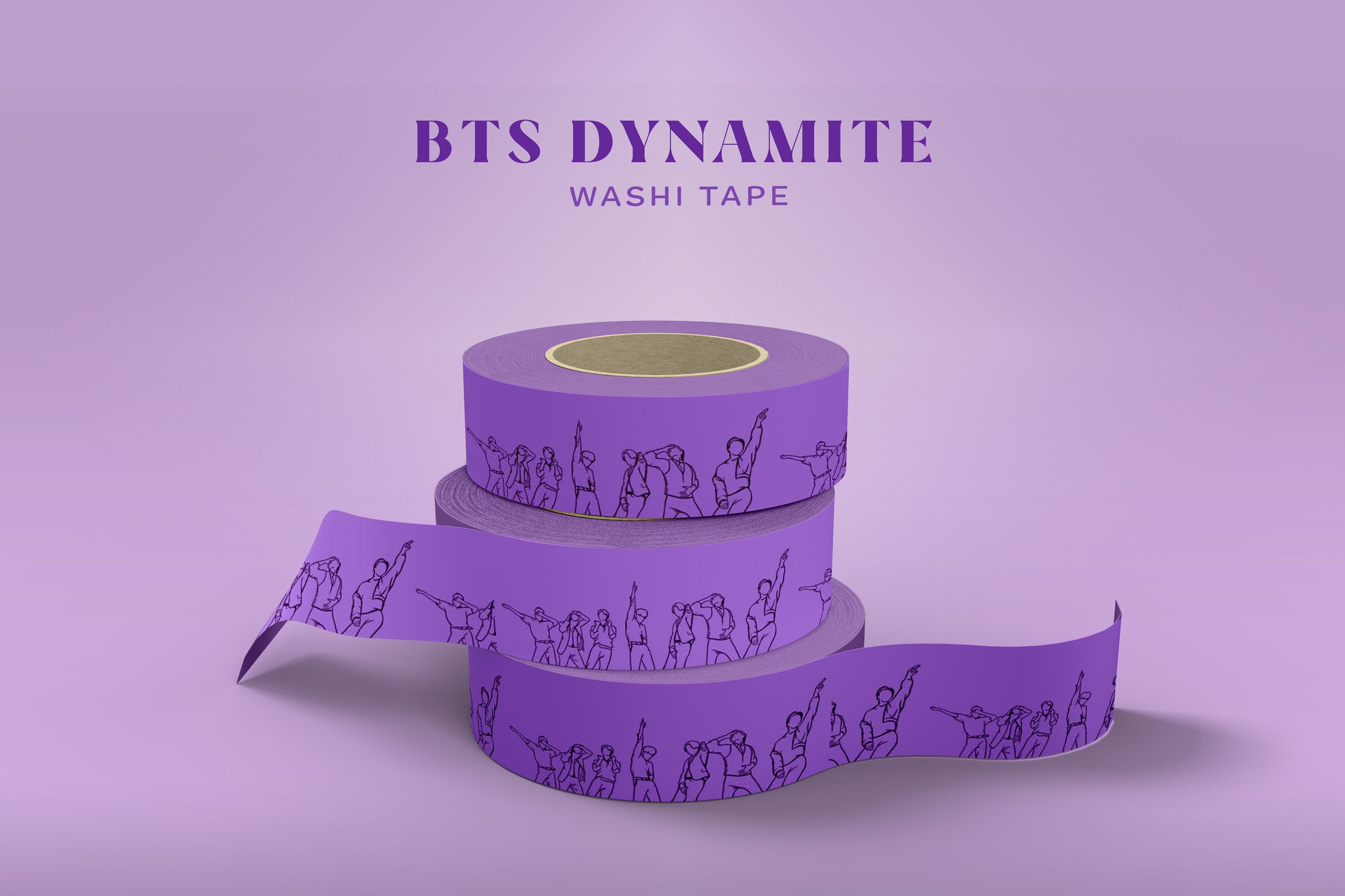 BTS Washi Tapes, Pretty Aesthetic Washi Tape, Neutral Washi Tape, Bts  Stationery, Bts Pins, Bts Journaling Washi Tape Set Btscore Bias Gift 