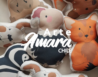 Doll // Toy // Fauna Animals of Chile // Hand Made // Stuffed Toy