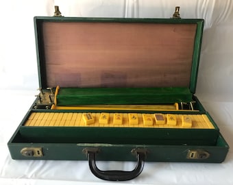 Mahjong Antique Bakelite Set In Case
