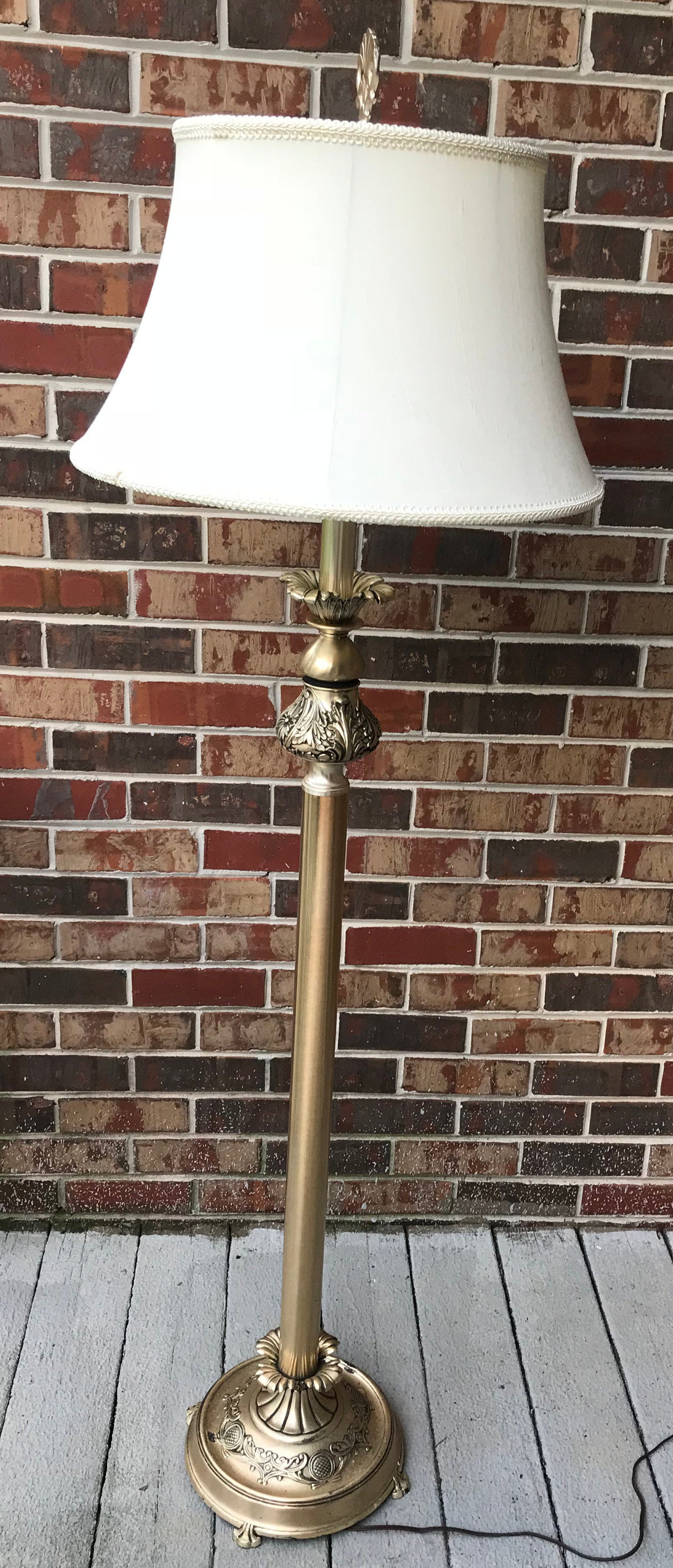 Floor Lamp Pineapple Decor Vintage Huge Price Etsy