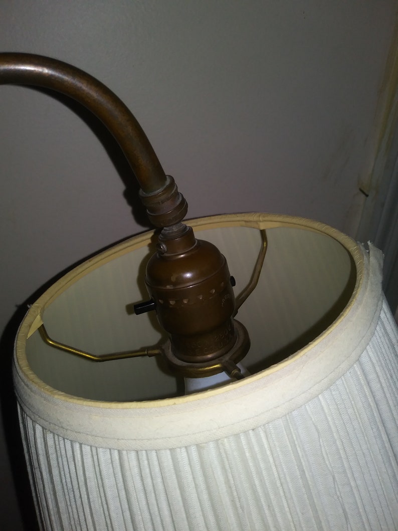 Bridge Arm Floor Lamp Mid Century Victorian much lower cost Etsy