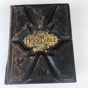 1886 Pictorial Bible with Parallel Views of Old and New Testaments for King James and Revised Version 2000 Illustrations by Gustave Dore Etc