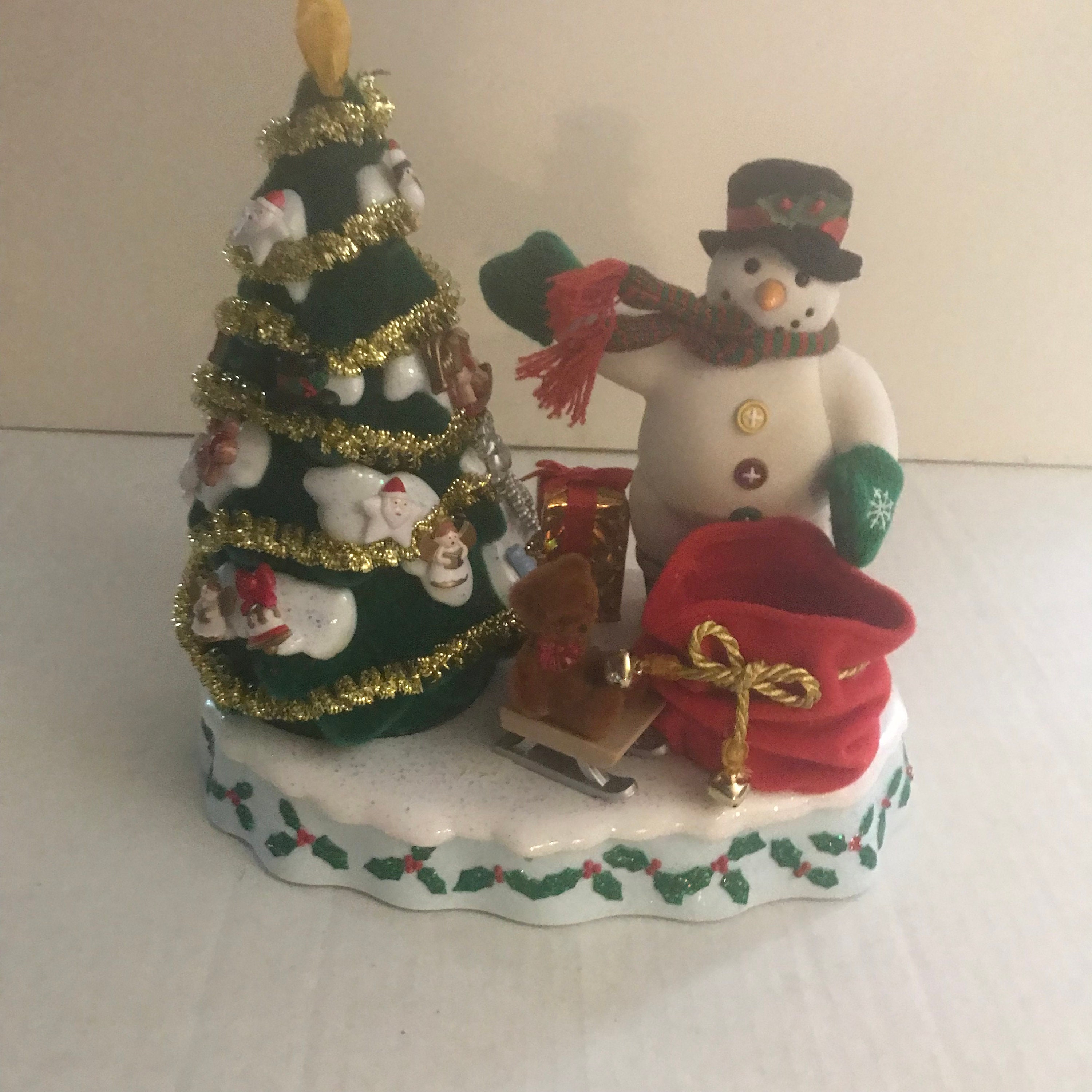 Vintage Avon Wonderful Countdown to Christmas talking Snowman - Etsy