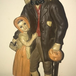 Door Stop Cast Iron Benjamin Franklin Vintage