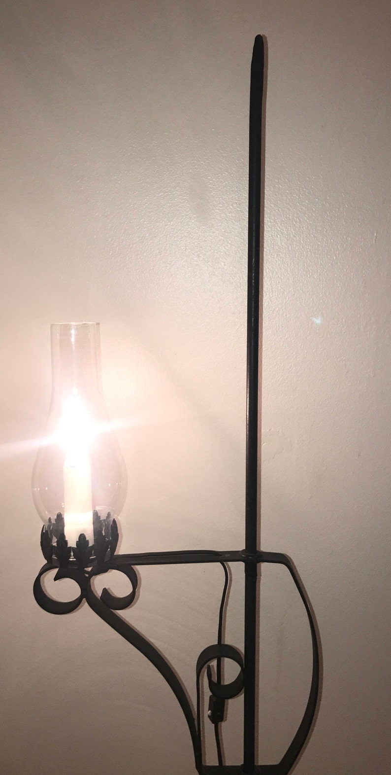 Floor Lamp Spanish Revival Adjustable Swing Arm Reduced From 325 To 145 For Immediate