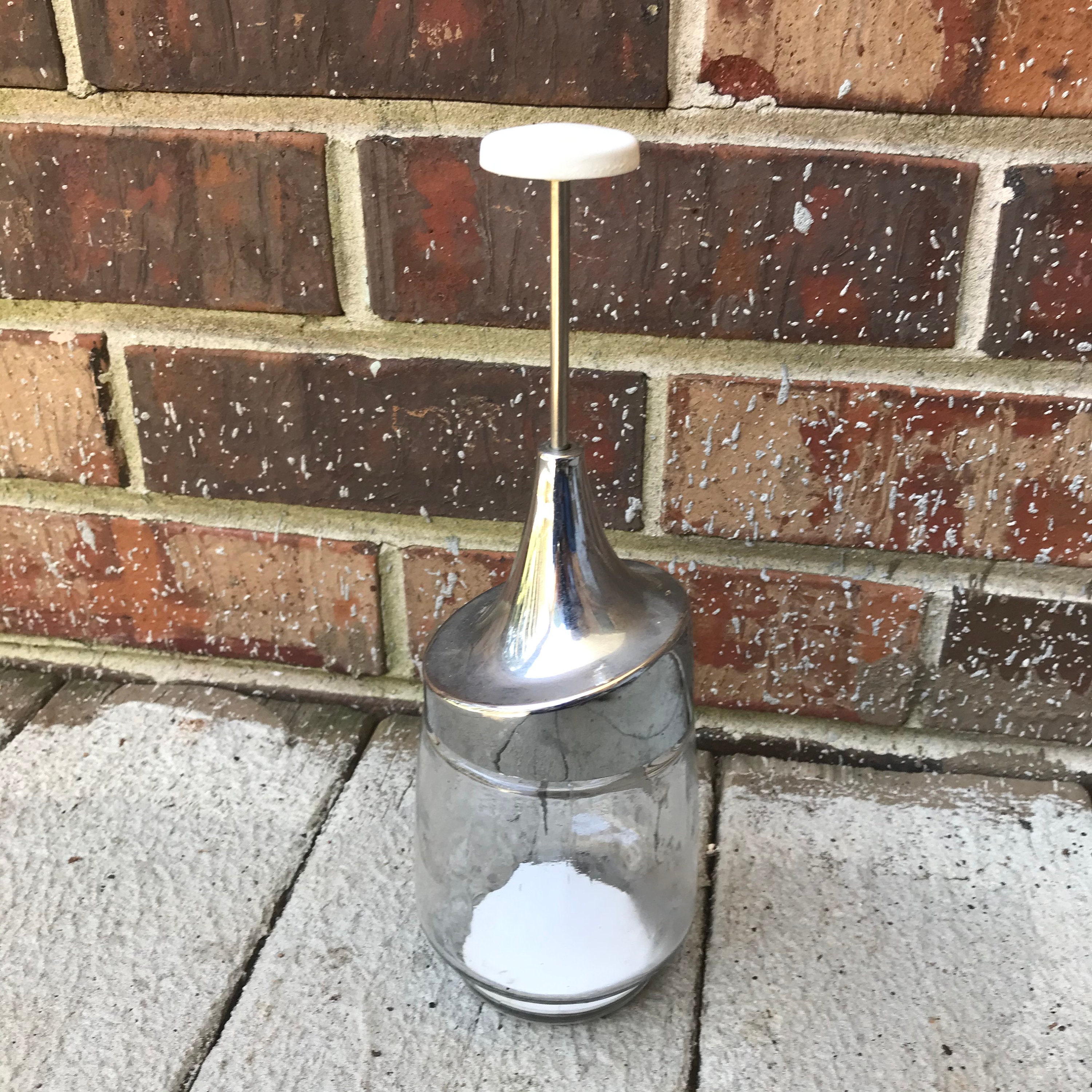 Vintage Food Chopper Glass Stainless Steel Portable Gemco USA Etsy