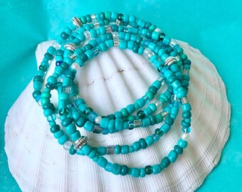 Beaded Stretch Stack Bracelets