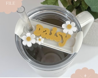 Digital File | Daisy Stanley Topper SVG File | Tumbler Topper SVG | Digital Download | Tumbler Accessories