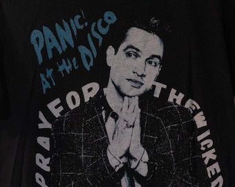 Panic At The Disco, Tour Shirt, Pray For The Wicked Tour, Size Small