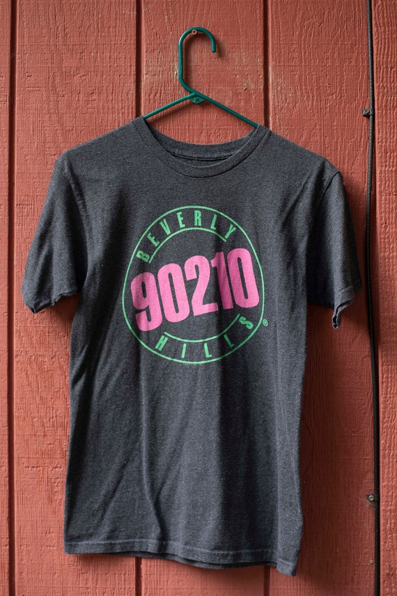 Classic, Beverly Hills 90210, Neon Logo, TShirt, S
