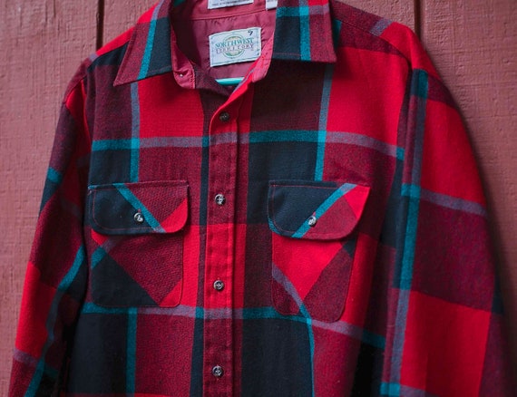 Mens Vintage Shirt by Northwest Territory, 1960s … - image 2