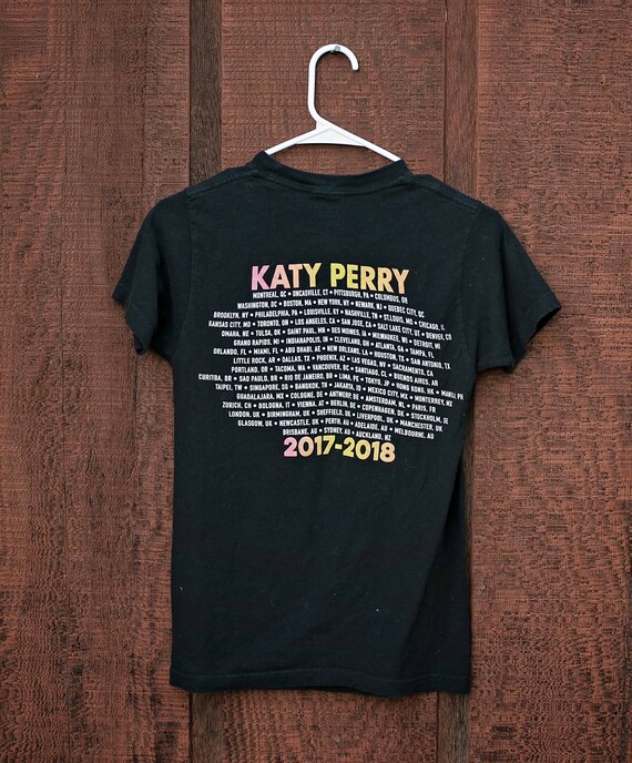 Katy Perry 半袖Tシャツ　witness tour Katy Perry Shirt Witness The Tour Shirt Disco Men's Tee
