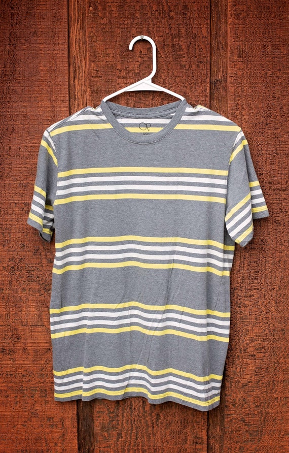 Men's Vintage, 90s, Ocean Pacific, OP, Striped Tsh