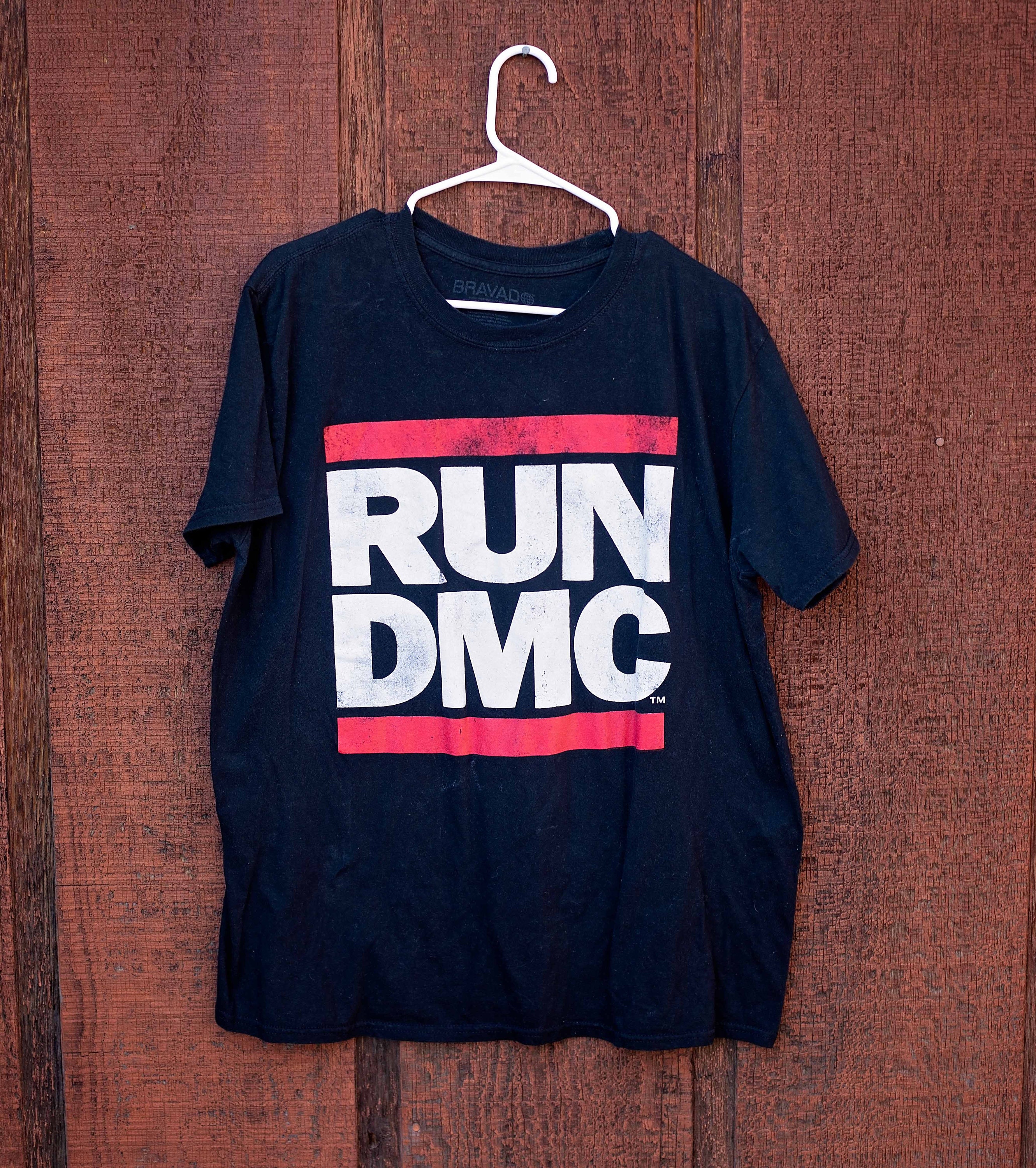 Vintage 90s / RUN DMC/ Hip Hop T-Shirt / Band Promo T / Large