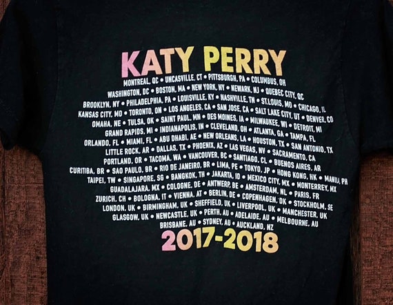 Katy Perry 半袖Tシャツ　witness tour Original, Katy Perry, Witness the Tour, Concert T Shirt