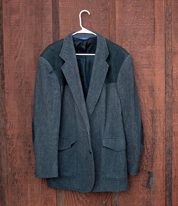 Authentic, Pendleton Blazer, Vintage Harringbone,… - image 2
