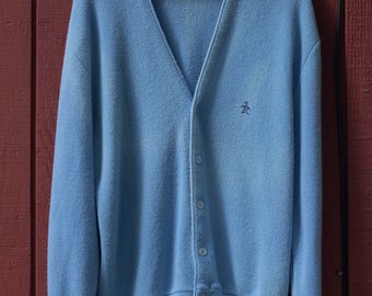 Vintage, Penguin, "Grand Slam" Munsingwear, Cardigan, Sweater, Size Large