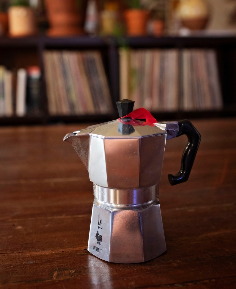 Bialetti coffee maker Vintage kitchenware camping gear Italian coffee maker 3 cups coffee maker Espresso coffee maker