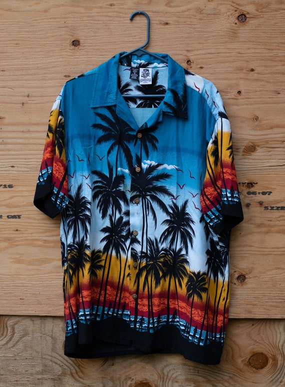 Vintage 90s, Kennington, Vacation Shirt, Hawaiian 