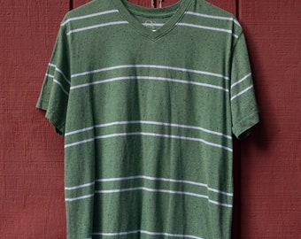 Men's Vintage Style, Ocean Pacific, OP, Striped Tshirt, Medium