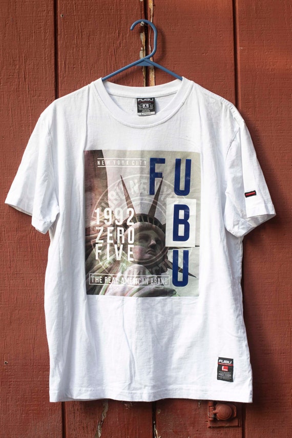 fubu white t shirt