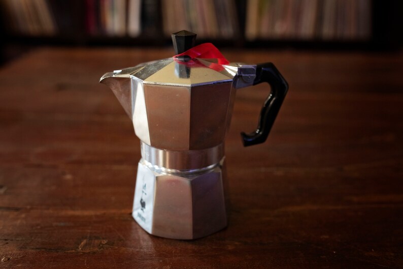 Bialetti coffee maker Vintage kitchenware camping gear Italian coffee maker 3 cups coffee maker Espresso coffee maker