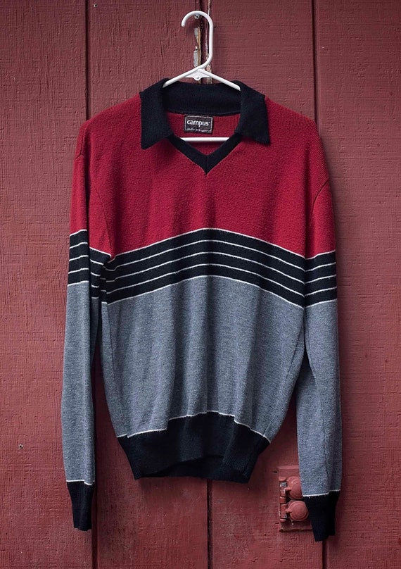 Vintage, 1960s Pullover Sweater, Campus Studio 1,… - image 3