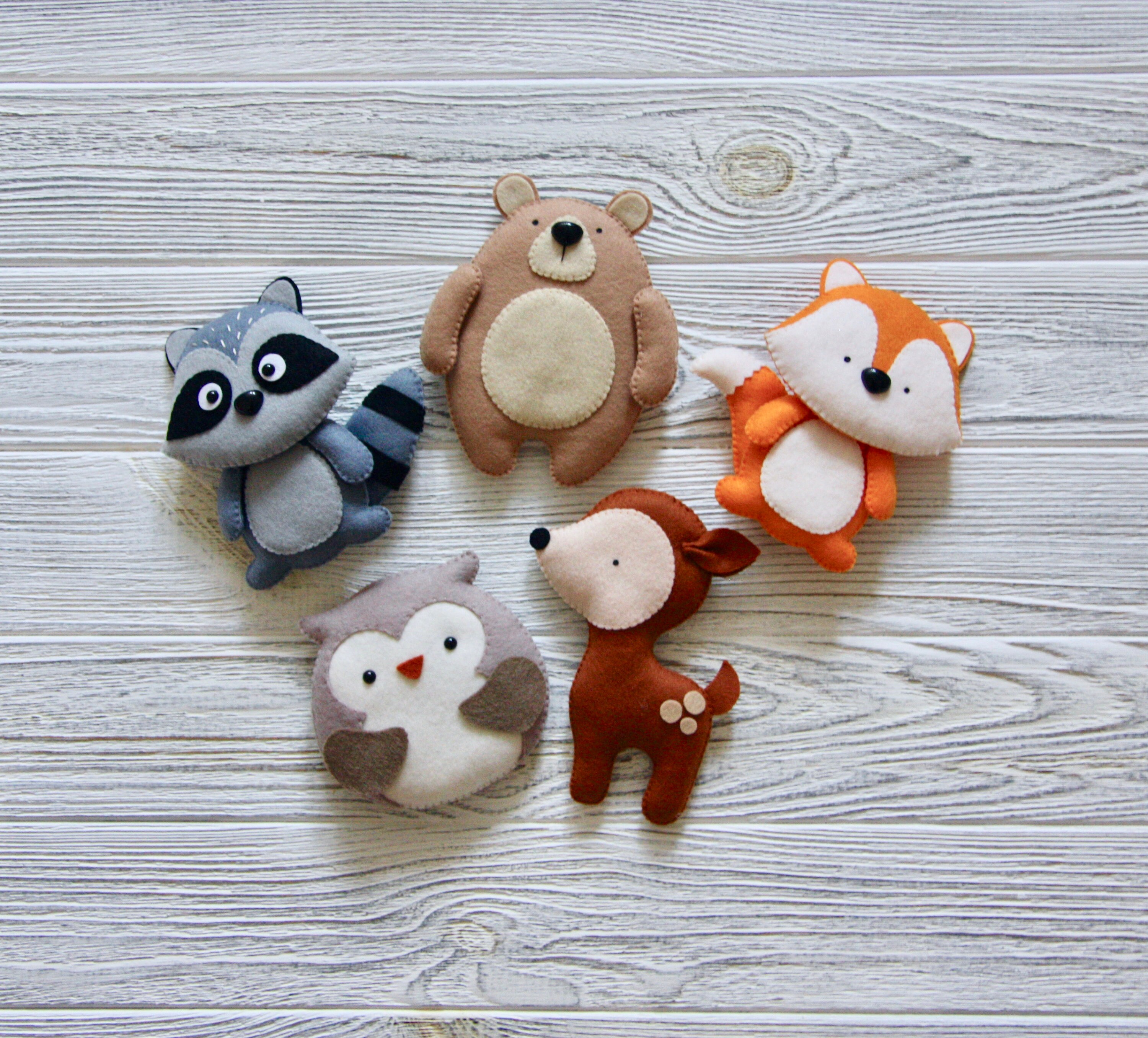Felt Woodland Animal Felt Ornament Woodland Theme Baby Shower - Etsy Felt Woodland Animal Felt Ornament Woodland Theme Baby Shower - Etsy