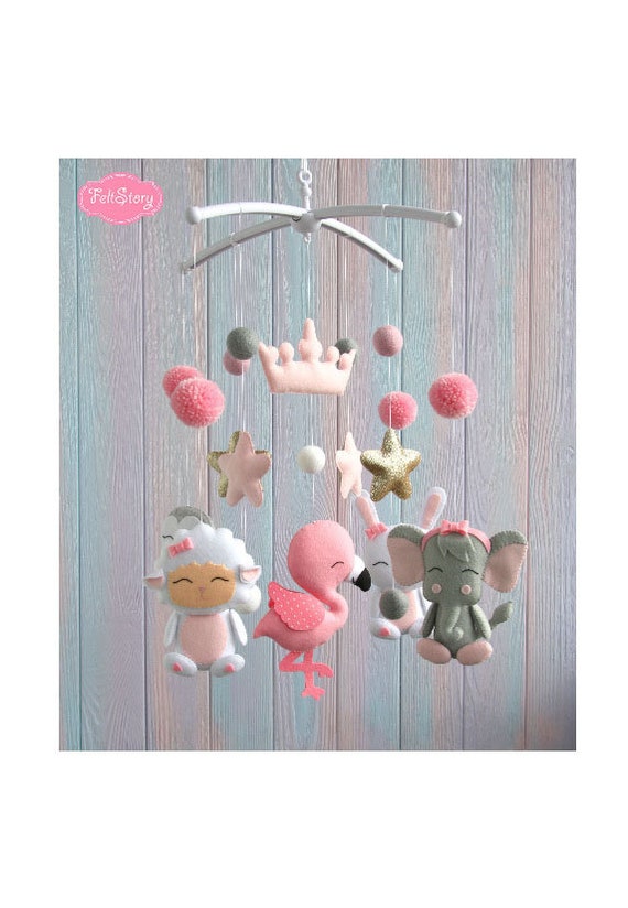 felt nursery mobile