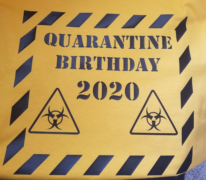 Download Quarantine 2020 Birthday SVG Shirt design Silhouette Cut files | Etsy